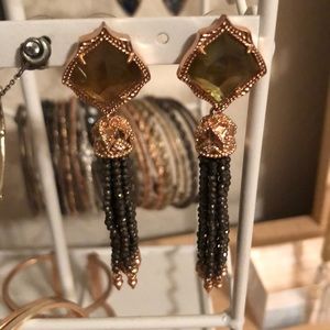 Rose Gold Misha Earrings